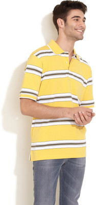 40% OFF on Daniel Hechter Striped Men's Polo T-Shirt