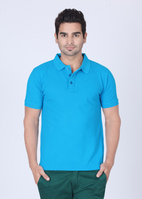 Voi Jeans Solid Men's Polo T-Shirt