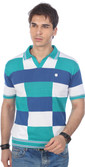 Stride Checkered Men's Polo T-Shirt