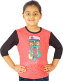 66% OFF on Naughty Ninos Animal Print Girl's Round Neck T-Shirt 66% OFF on Naughty Ninos Animal Print Girl's Round Neck T-Shirt
