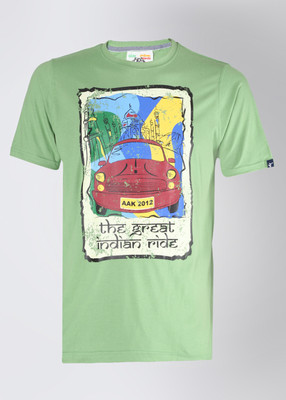 Probase Printed Men's Round Neck T-Shirt Probase Printed Men's Round Neck T-Shirt