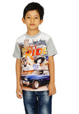74% OFF on Shaun Printed Boy's Round Neck T-Shirt
