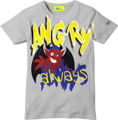 14% OFF on Grasshopr Graphic Print Baby Boy's Round Neck T-Shirt