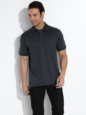 66% OFF on Daniel Hechter Solid Men's Polo T-Shirt