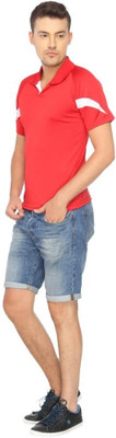Campus Sutra Solid Men's Polo T-Shirt Campus Sutra Solid Men's Polo T-Shirt