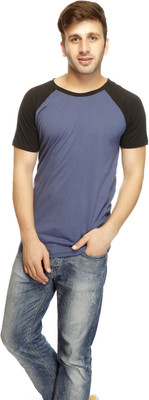 Gritstones Solid Men's Round Neck T-Shirt