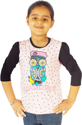 66% OFF on Naughty Ninos Animal Print Girl's Round Neck T-Shirt 66% OFF on Naughty Ninos Animal Print Girl's Round Neck T-Shirt