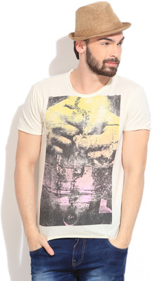 GAS Printed Men's Round Neck T-Shirt GAS Printed Men's Round Neck T-Shirt