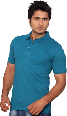 37% OFF on LanosUC Solid Men's Polo T-Shirt