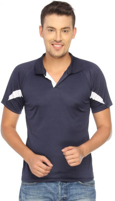 22% OFF on Campus Sutra Solid Men's Polo T-Shirt