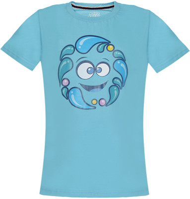Aquamagica Printed Boy's Round Neck T-Shirt
