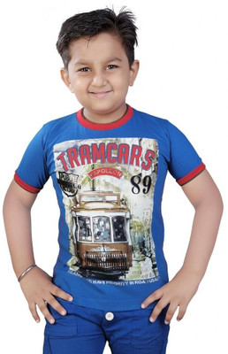 51% OFF on Mint Printed Boy's Round Neck T-Shirt