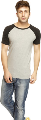Gritstones Solid Men's Round Neck T-Shirt