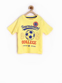 60% OFF on Yellow Kite Printed Boy's Round Neck T-Shirt