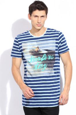 25% OFF on Jack & Jones Striped Men's Round Neck T-Shirt 25% OFF on Jack & Jones Striped Men's Round Neck T-Shirt