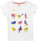 SuperYoung Printed Girl's Round Neck T-Shirt