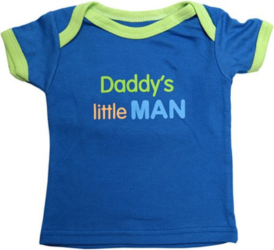 12% OFF on Luvable Friends Printed, Solid Baby Boy's Boat Neck T-Shirt