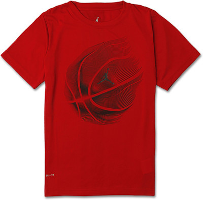 41% OFF on Jordan Kids Printed Boy's Round Neck T-Shirt