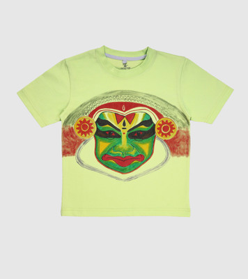 Rangrage Self Design Girl's Round Neck T-Shirt Rangrage Self Design Girl's Round Neck T-Shirt