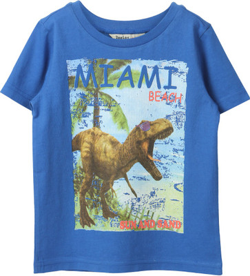 Beebay Printed Boy's Round Neck T-Shirt