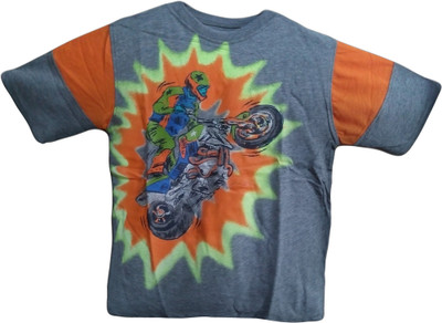 40% OFF on Instyle Graphic Print Boy's Round Neck T-Shirt