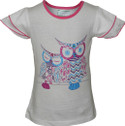 57% OFF on Cool Quotient Graphic Print Baby Girl's Round Neck T-Shirt