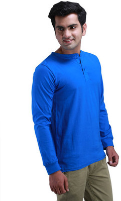 63% OFF on Inkovy Solid Men's Henley T-Shirt 63% OFF on Inkovy Solid Men's Henley T-Shirt