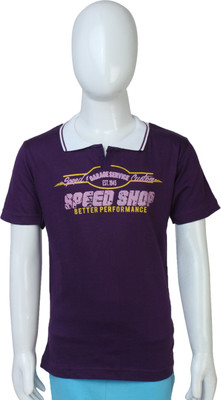 55% OFF on Toons Solid Boy's Polo Neck T-Shirt 55% OFF on Toons Solid Boy's Polo Neck T-Shirt