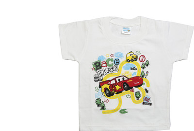43% OFF on Cheeky Duck Graphic Print Baby Boy's Round Neck T-Shirt