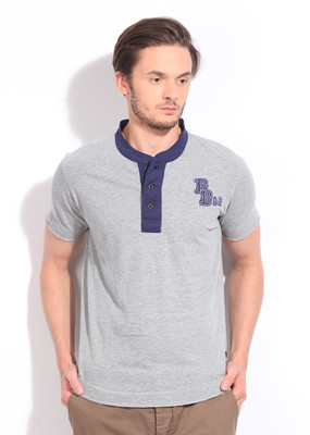 50% OFF on Breakbounce Solid Men's Henley T-Shirt 50% OFF on Breakbounce Solid Men's Henley T-Shirt