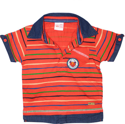 51% OFF on FS Mini Klub Striped Boy's Polo T-Shirt