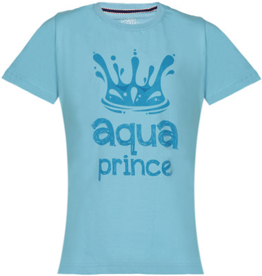 10% OFF on Aquamagica Printed Boy's Round Neck T-Shirt