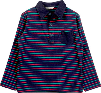 Beebay Striped Baby Boy's Polo T-Shirt Beebay Striped Baby Boy's Polo T-Shirt