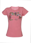 Imagica Animal Print Girl's Round Neck T-Shirt Imagica Animal Print Girl's Round Neck T-Shirt