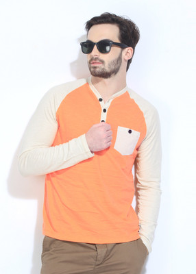 50% OFF on Breakbounce Solid Men's Henley T-Shirt 50% OFF on Breakbounce Solid Men's Henley T-Shirt