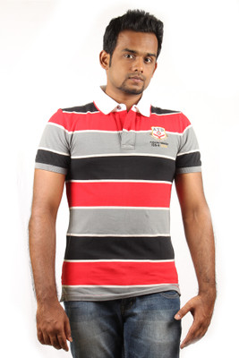 5% OFF on Rock Striped Men's Polo T-Shirt 5% OFF on Rock Striped Men's Polo T-Shirt