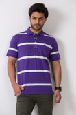 Alx New York Striped Men's Polo T-Shirt
