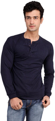62% OFF on Inkovy Solid Men's Henley T-Shirt 62% OFF on Inkovy Solid Men's Henley T-Shirt