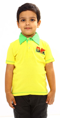 20% OFF on Bio Kid Solid Baby Boy's Polo T-Shirt