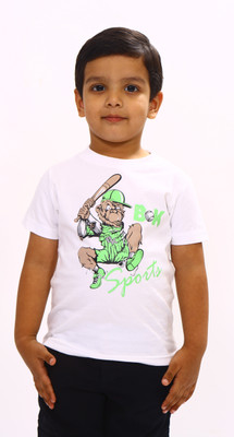 70% OFF on Bio Kid Printed Boy's Round Neck T-Shirt