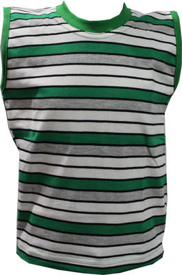 74% OFF on Tick Lish Striped Boy's Round Neck T-Shirt