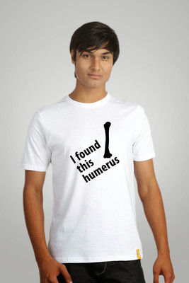 49% OFF on Campus Sutra Printed Men's Round Neck T-Shirt