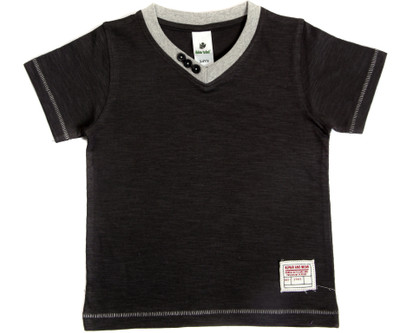 40% OFF on Bio Kid Solid Boy's V-neck T-Shirt