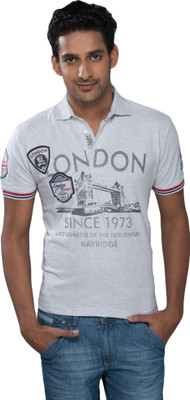 Mavango Graphic Print Men's Polo T-Shirt Mavango Graphic Print Men's Polo T-Shirt