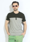 FREECULTR Solid Men's Henley T-Shirt FREECULTR Solid Men's Henley T-Shirt