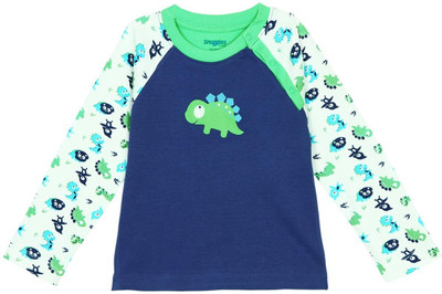 25% OFF on Snuggles Printed Baby Boy's Round Neck T-Shirt