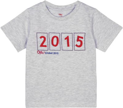 Oye Printed Boy's Round Neck T-Shirt