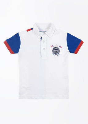 50% OFF on Status Quo Cubs Solid Boy's Polo T-Shirt