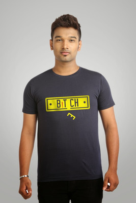 46% OFF on Campus Sutra Printed Men's Round Neck T-Shirt