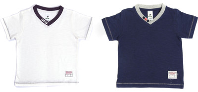 40% OFF on Bio Kid Printed Boy's V-neck T-Shirt